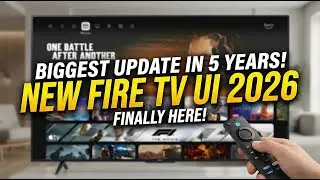 Новый интерфейс Fire TV (2026): всё, что вам нужно знать 🔥
