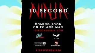 Mastertronic Presents: 10 Second Ninja [Announce Trailer]