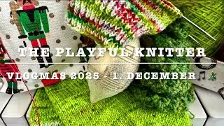 Влогмас 2025 — 1 декабря. Работаю и начинаю свои адвент-проекты🎵🎄