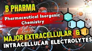 Major Extra & Intracellular Electrolytes Sem -1 Pharmaceutical Inorganic Chemistry Unit- 2 B-Pharma