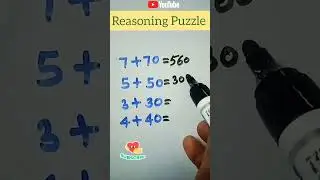 Reasoning Puzzle 💥 #maths #easylearning #mathstricks #easy #mathematics #reasoning #mathpuzzle