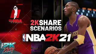 How to use 2K share scenarios - NBA 2K21 Next Gen Tutorial for MyNBA and MyWNBA