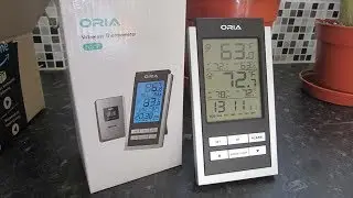 Min / Max thermometer for the Polytunnel - The ORIA Wireless Thermometer