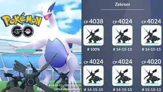 Lugia trio with all zekrom no weather boost