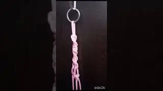 Macrame Key ring part 2 #Art&Krafts #art #youtubeshorts #shortsfeed #shorts