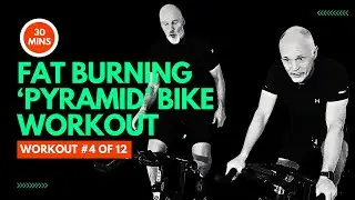 Burn Calories Quickly With This 30-Minute Pyramid Spin Workout For 40+ Adults | Off Workouts