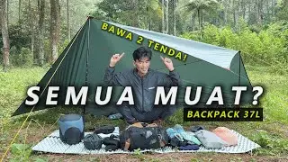 All This Gear FIT?! 1-Night Ultralight Pack for Rainy Camping