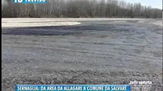 TREVISO TG - 19/09/2015 - SERNAGLIA: DA AREA DA ALLAGARE A COMUNE DA SALVARE