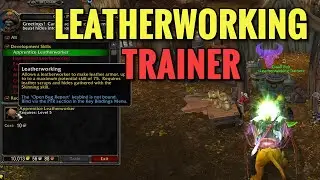 Pandaria Leatherworking Trainer Location (WoW MOP)