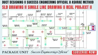 Main Duct Sizing II Duct sizing II Equal friction method II Success Engineering Official II