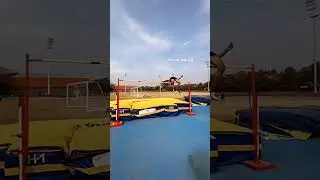 2m High Jump 😎 #athlete #sports #highjumper #trendingshorts #youtubeshorts #viral #athlete1299