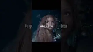 Breaking down Ariel&rsquo;s underwater CGI hair in live action The Little Mermaid #disney #vfx