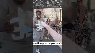 Question pour un piéton pour gagner l’argent 👀🫣