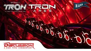 Tron Lightcycle / Run in Tron Ares Red - Magic Kingdom - WDW - Discussion A Ride Thru Commentary