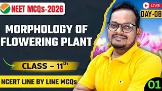 Morphology Of Flowering Plants Class 11th One Shot|  Morphology OF Flowering Plants NCERT Chapter-5