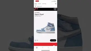 Jordan 1&rsquo;s Hyper Royal Early access