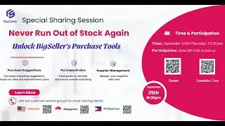 Never Run Out of Stock Again-BigSeller Purchase Tools