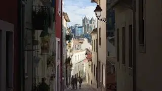 Walking the beautiful streets of Porto #travel #europe #portugal #city #street #view #trip #shorts