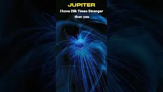 Earth vs Jupiter Magnetic Field 👺