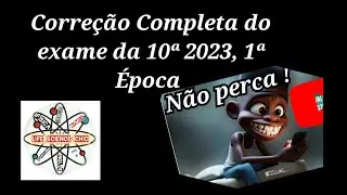 EXAME DA 10ª CLASSE QUÍMICA 2023. CORREÇÃO COMPLETA