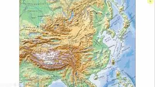 Istočna Azija fizičko geografske odlike