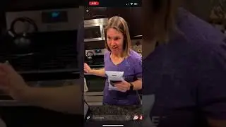 Live cooking demo. Sweet Garlic Chicken