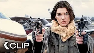 Alice se Re&uacute;ne con la Perdida Claire Redfield - RESIDENT EVIL 4: LA RESURRECCI&Oacute;N Clip (2010)
