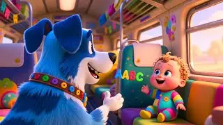 Bluey Fun Train Go Now 🚆🎵 | Train Song for Kids | Playful Nursery Rhyme