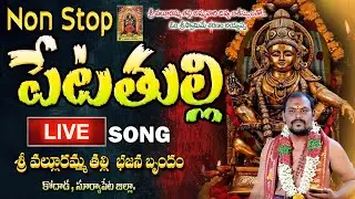 Petatulli Song Full Energy Performance Naveen Swamy Kodad @SriVallurammathalliBajanaBrund