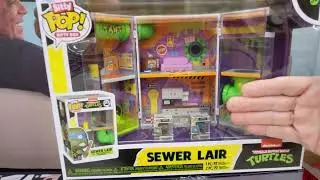 FUNKO BITTY POP TMNT SEWER LAIR BOX - TEENAGE MUTANT NINJA TURTLES NICKELODEON COLLECTIBLES