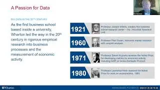 Business Analytics (Online) Program Webinar | Wharton | 21-01-20