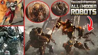 All Hidden Characters Transformers Rise of The Beasts Movie Trailer (Robot & Beast Modes)