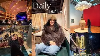 Daily Diaries ♡ school projects, Twilight orchestra concert, & a day in Ann Arbor Michigan