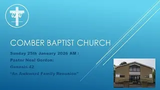 Sunday 25th January 2026 AM -