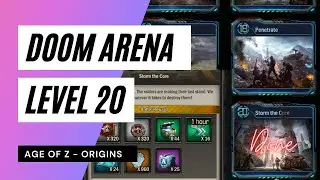 Age of Z Origins - Doom Arena Level 20 - Storm the Core