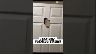 I got new tornado sirens! 😔 😂