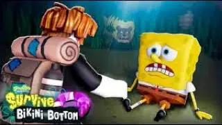 di ajarain sampe bisa main survival bikini bottom #roblox