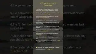 Menschen mit Verlustangst #psychologie #selbstliebe #angst #verlustangst