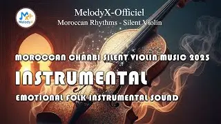 Moroccan Chaabi Silent Violin Music 2025 🎻✨| Emotional Folk Instrumental Sound 🎵 | MelodyX Officiel
