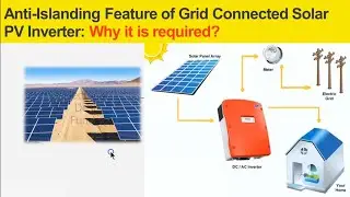 Anti Islanding Features of Grid Connected Solar PV System: why it is required? #solarsystem