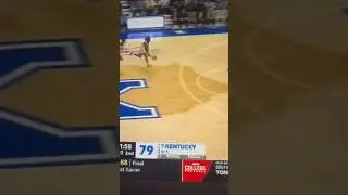 KENTUCKY'S OTEGA OWEH'S DUNK ON THE LOUISVILLE CARDINALS. #kentuckybasketball #bbn