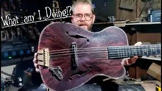 Emenee 1960s Vintage Toy Guitar, Can We Make It Playable? Let's Find Out!
