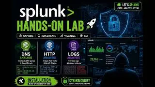 Splunk Hands-On Lab 🚀 | Installation 🛠️ + DNS 🌐 & HTTP 🌍 Analysis 📊 & Logs 🔐 | YR RootX