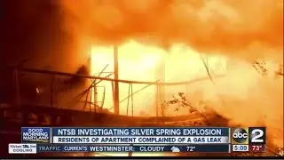 NTSB investigating Silver Spring explosion