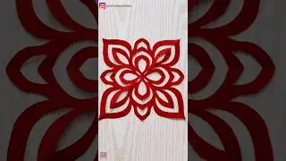 Mind-Blowing Paper Cut Art | Easy DIY Craft You Must Try! | #diy #shorts #craft