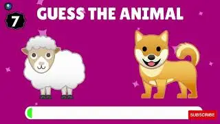 Guess The Animal by Emojis  #PowerQuiz #AnimalQuiz #guesstheanimals