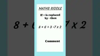 Maths Easy riddle #maths #short #riddle #mathsshort #viral #viralshorts #riddletime