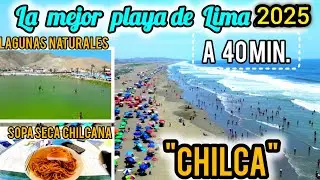 🔥CHILCA la mejor playa de Lima | laguna la milagrosa| Moi Vlogs