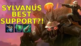 IS SYLVANUS THE BEST SUPPORT?!- CONQUEST SMITE (FULL BUILD)