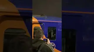 the class 455 farewell tour SET A departs london waterloo for the final time